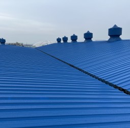 공장지붕덧방공사